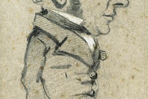 Caricature of Eugееne Marcel 