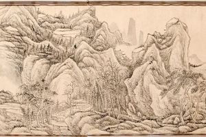 云壑林掳图卷