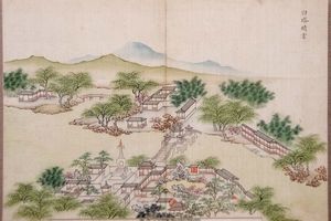 名胜园亭图册