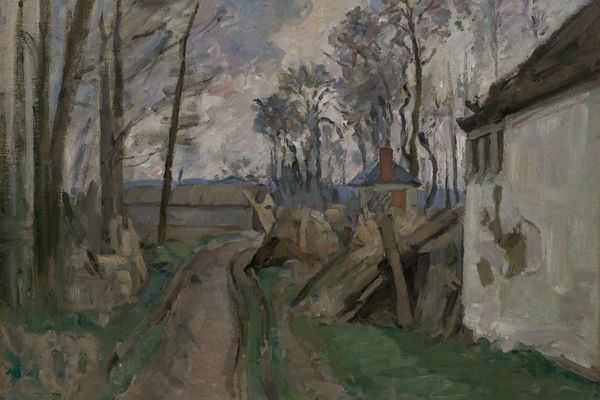 A Village Road near Auvers 