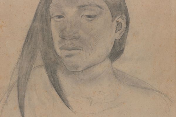 Head of a Tahitian Woman 