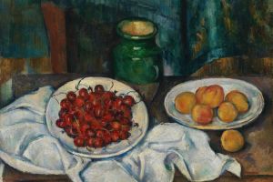 Still Life With Cherries And Peaches 