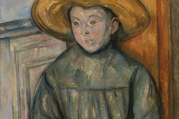 Boy With a Straw Hat 