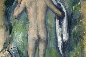 Standing Bather, Seen from the Back 
