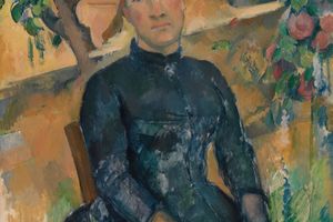 Madame Cézanne in the Conservatory 