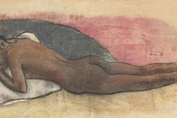 Reclining Nude （recto) 