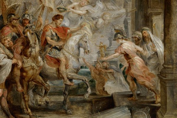 Triumphant Entry Of Constantine Into Rome 