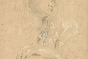 Young Woman in Profile 