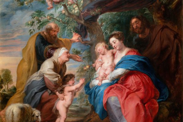 The Holy Family Under An Apple Tree 