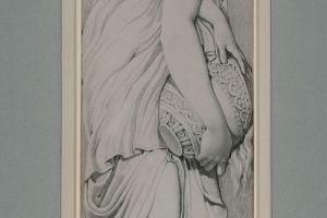 Study of a Nymph from the Fountain of the Innocents, after Jean Goujon 