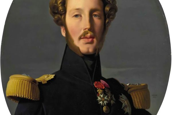 Portrait Of Ferdinand-Philippe-Louis-Charles-Henri Of Bourbon Orleans, Duke Of Orleans 