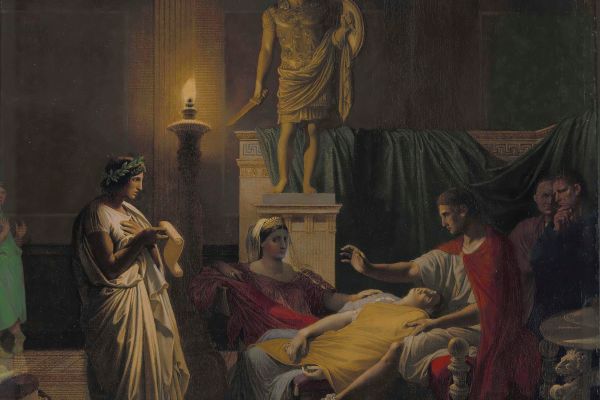 Virgil Reading from the Aeneid 