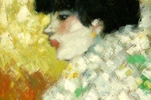 Fille de profil
