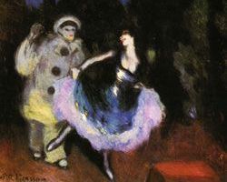 pierrot et danseuse