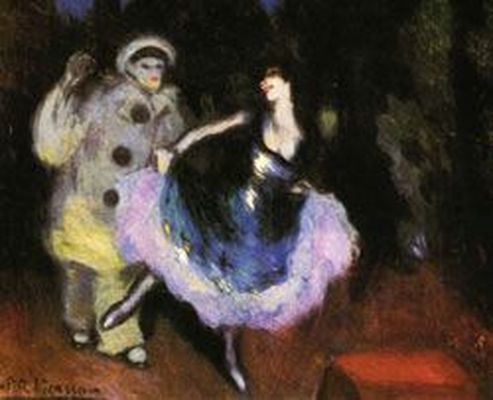 pierrot et danseuse