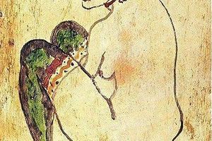 Femme assise