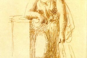 Femme au chien