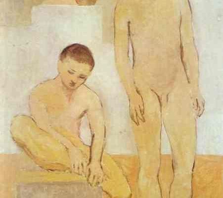 Bouffon et jeune acrobate2