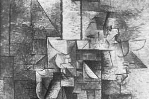 La mandoliniste assise