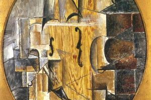 Violon et raisins