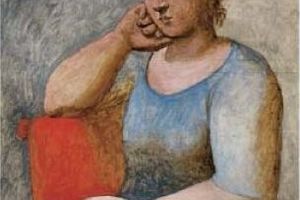 Deux femmes nues assises
