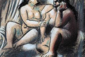 Deux baigneurs