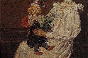 L'enfant et sa poup 