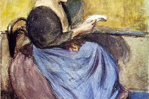 Femme assise