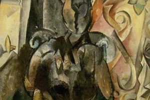 Femme assise (Femme au che)