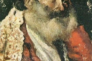 Portrait d'un homme barbu