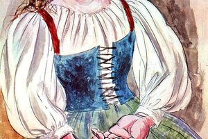 Portrait de femme (Olga)