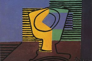 Verre et compotier
