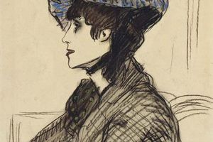 Dans la loge (Portrait de Jane Avril)