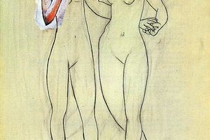 Deux nus fenins (Deux femmes)