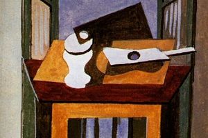 Nature morte sur un guidon (La table)
