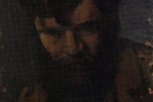 Portrait d'homme barbu