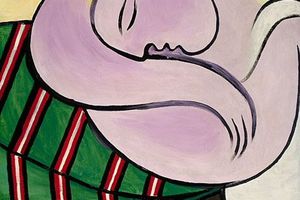 Homme doilant une femme (Suite Vollard L5)