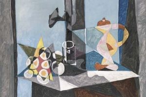 Nature morte  la bougie l
