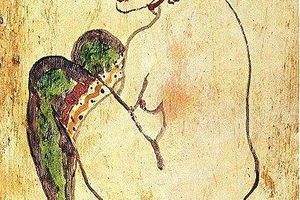 Femme assise