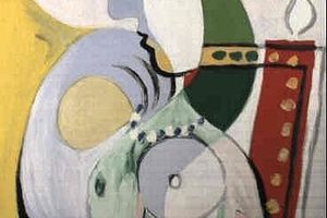 Femme avec une fleur