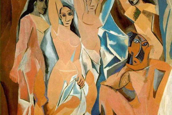 Les Demoiselles D'avignon - Esquisse Pour