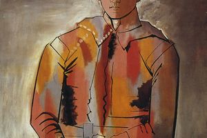 Arlequin assis (Le peintre Jacinto Salvado)