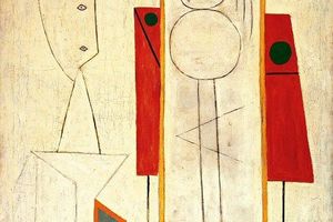 Figures gmriques beiges et grises