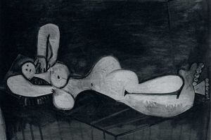 Femme dans un fauteuil [Figure]