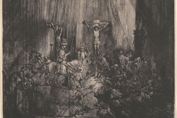 Christ Crucified between the Two Thieves （The Three Croe ）