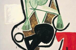 Femme dans l'atelier III