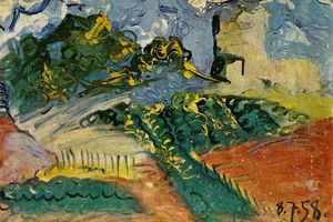 Nature morte  la te de taureau