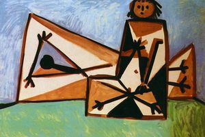 Femmes  la toilette