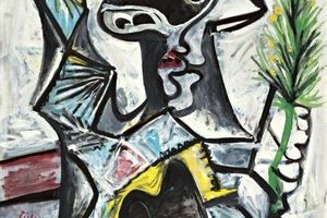 Un peintre dans son atelier