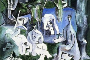 Le deuner sur l'herbe (Manet) 3